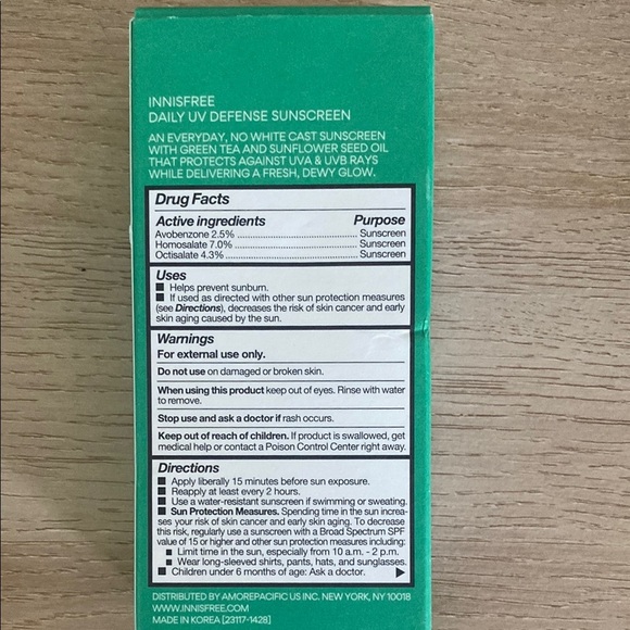 Daily UV Defense Sunscreen SPF 36 - No White Cast! 1.69 fl oz. EXP-04/14/2026 - Picture 3 of 3